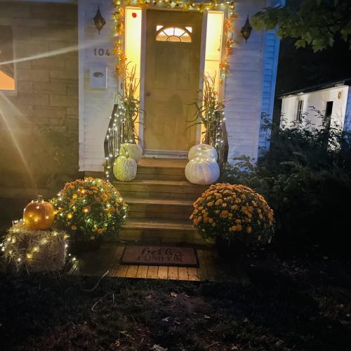 pumpkin display