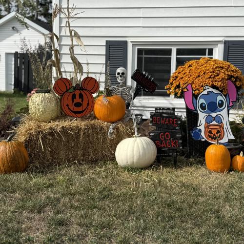 pumpkin display