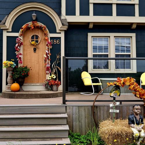 pumpkin display