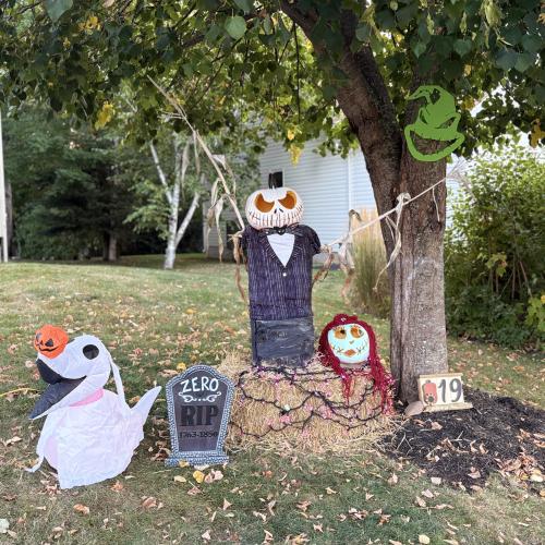 pumpkin display