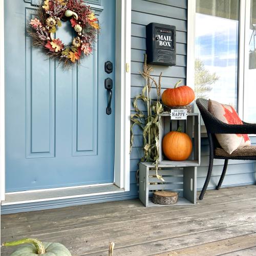 pumpkin display