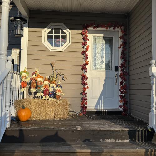 pumpkin display