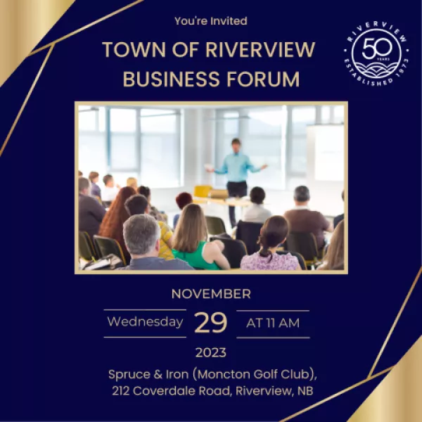 Invitation to Riverview Business Forum