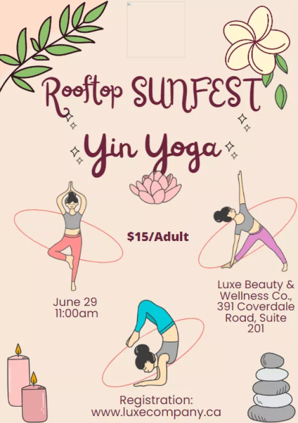 SUNFEST Event Rooftop SUNFEST Yin Yoga