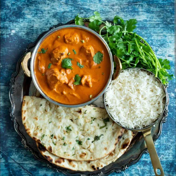 Butter chicken dish.