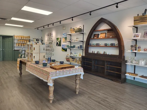Lucky Rabbit Fine Craft store interior