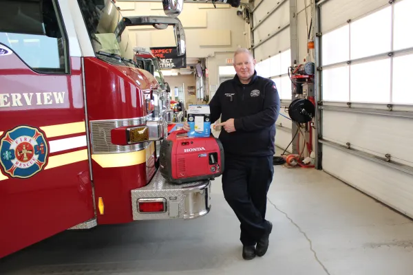 Deputy Chief of Fire Prevention, Bentley Rice