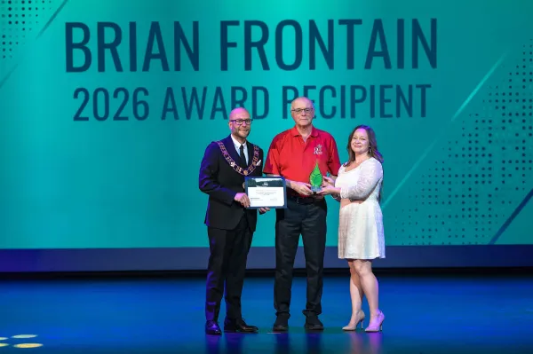 Brian Frontain, our 2026 Jim DeWolfe Award recipient