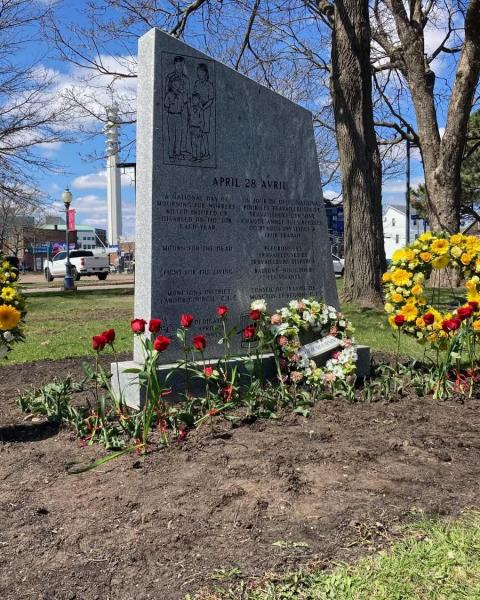 A National Day or Mourning Monument in Moncton