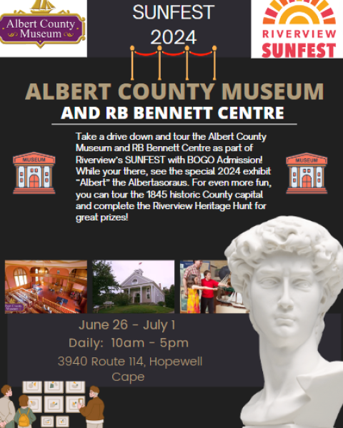 SUNFEST Event Albert County Museum and RB Bennett Centre