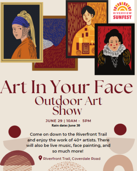 SUNFEST Event Art in Your Face Outdoor Art Show