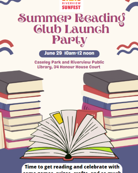 SUNFEST Event Summer Reading Club Launch Party
