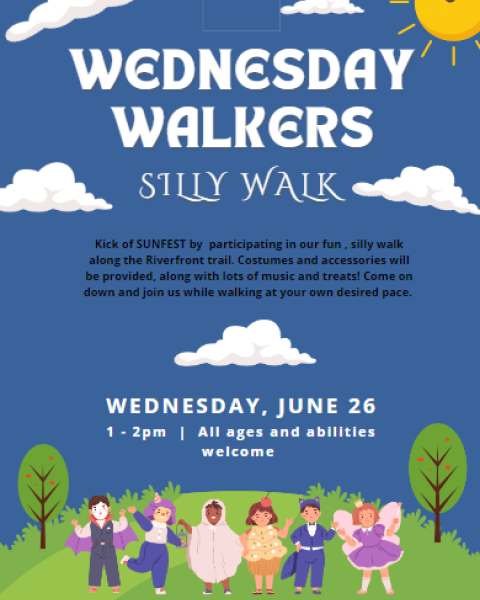 SUNFEST Event Wednesday Walkers Silly Walk