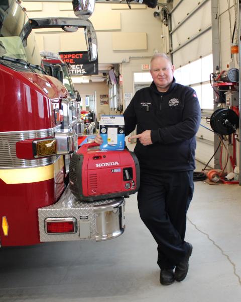 Deputy Chief of Fire Prevention, Bentley Rice