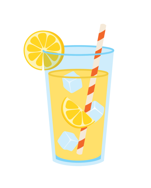 glass of lemonade