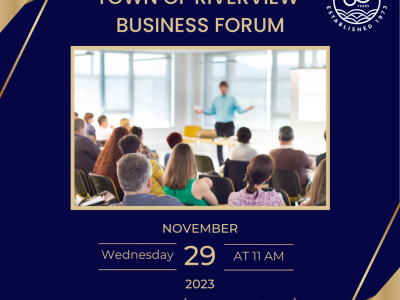 Invitation to Riverview Business Forum