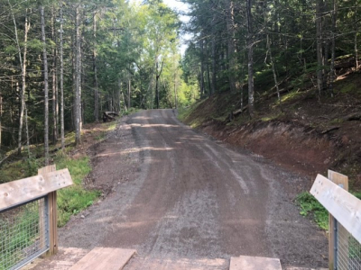 New trail at Mill Creek Nature Park